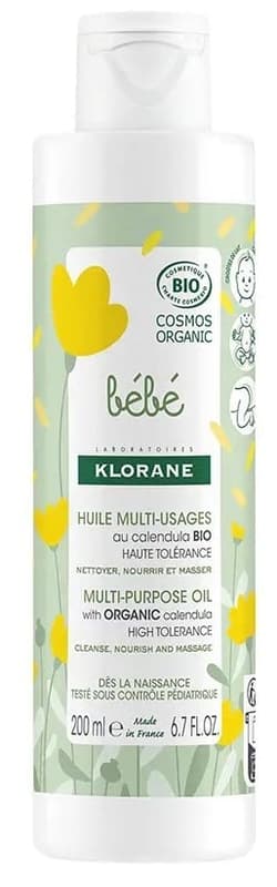 KLORANE BEBE Multi-functional oil with organic calendula 200ml