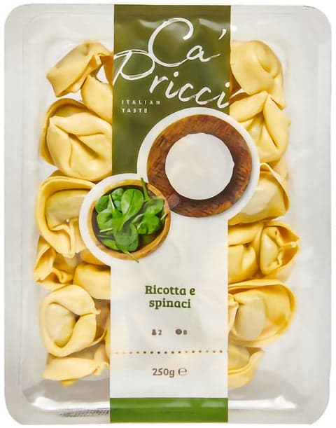 Ca'Pricci Tortellini Ricotta a špenát