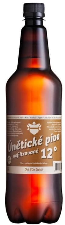 Únětický pivovar Únětické pivo 12° nefiltrované