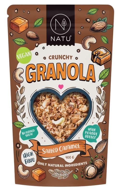 NATU Granola Salted Caramel 