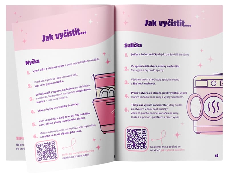 Cleaning for peace of mind Brochure (how to clean manual)