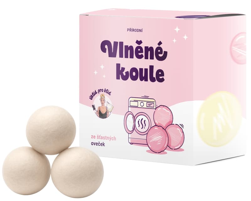 Úklid pro klid Vlněné koule do sušičky