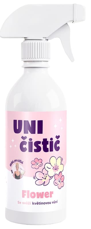 Cleaning for peace of mind UNI flower cleaner in sprayer