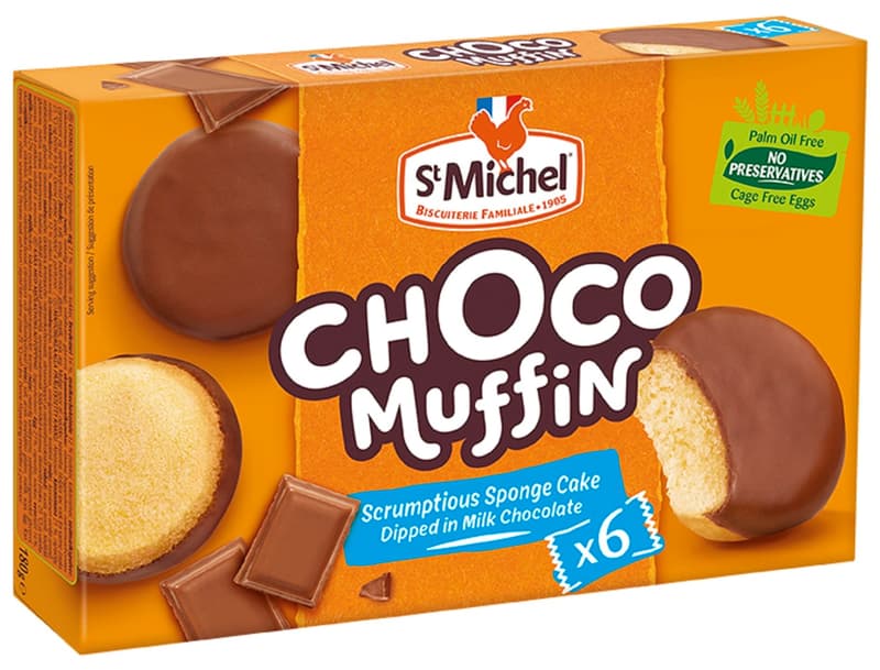 St Michel Choco Muffins
