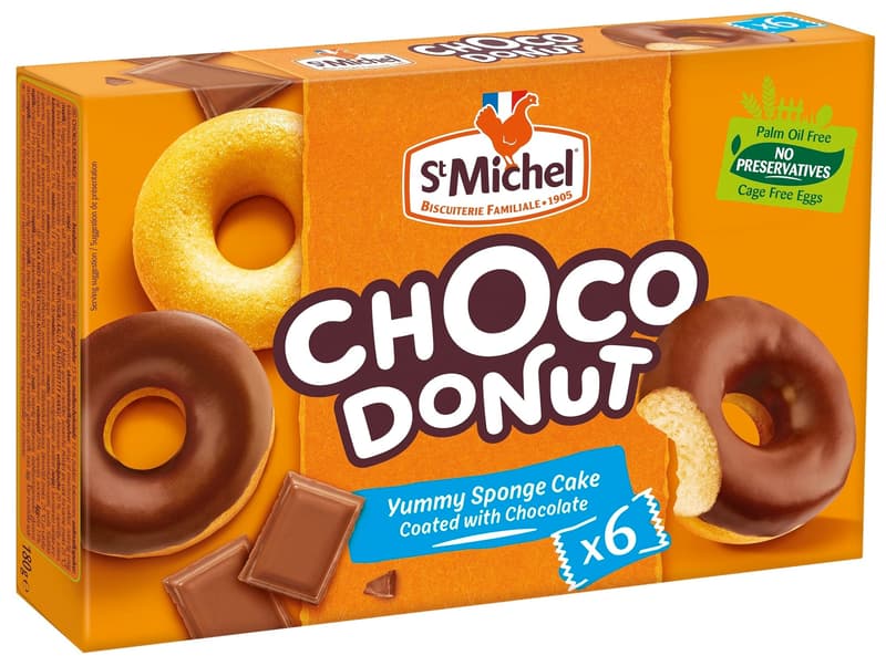 St. Michel Čokoládové donuty