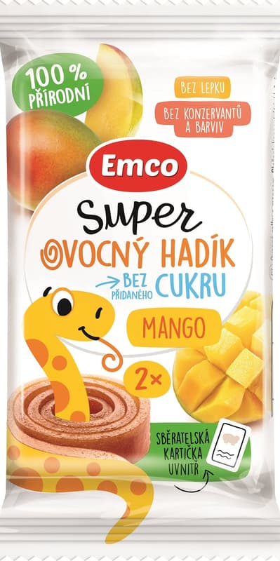 Emco Super ovocný hadík mango
