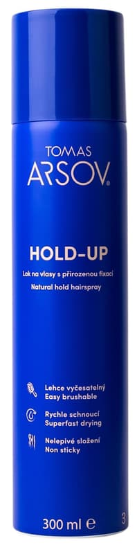 Tomas Arsov Hold-Up hairspray with natural fixation