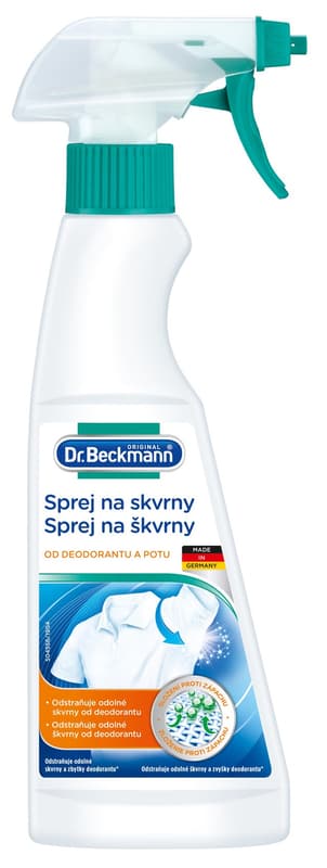Dr. Beckmann Odstraňovač skvrn od deodorantu a potu ve spreji