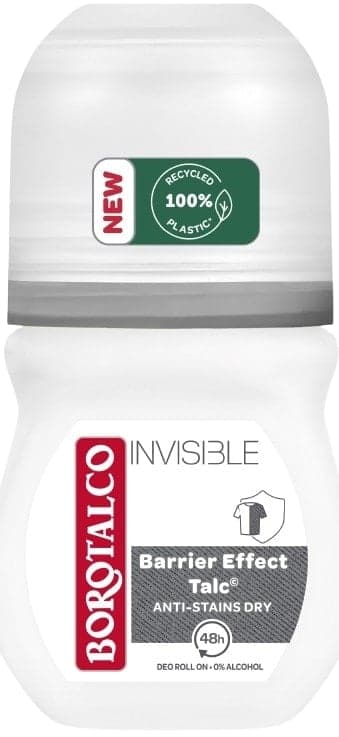 Borotalco Invisible deodorant kuličkový 48h