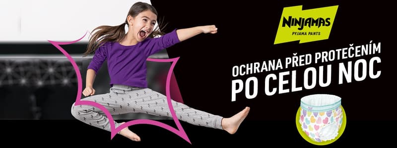 Ninjamas Pyjama Pants Hearts, 9 Pyjama Pants, 8 Years, 27kg-43kg