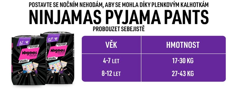 Ninjamas Pyjama Pants Hearts, 9 Pyjama Pants, 8 Years, 27kg-43kg