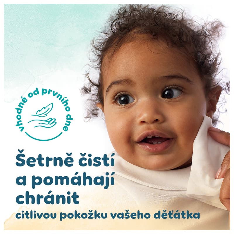 Pampers Harmonie Protect & Care Baby Wipes 4 Packs = 176 Wipes
