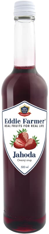 Eddie Farmer fruit syrup strawberry