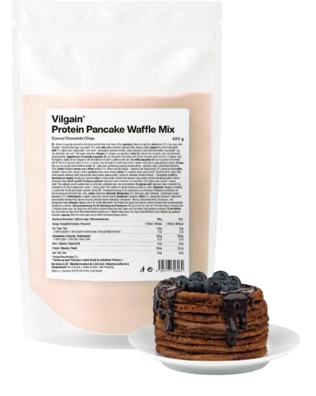 Vilgain Protein Pancake & Waffle Mix s kakaem a s kousky čokolády