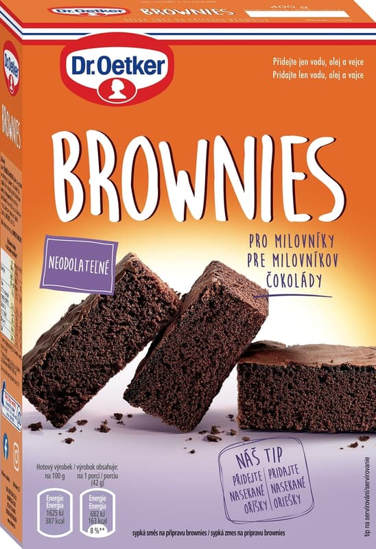 Dr.Oetker Brownies sypká směs