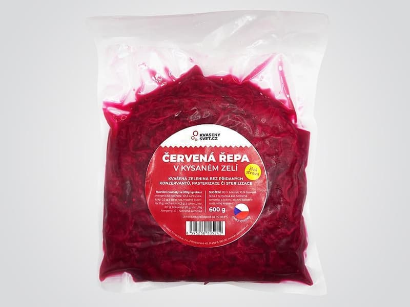 Fond Sidus Červená řepa v kysaném zelí, balení