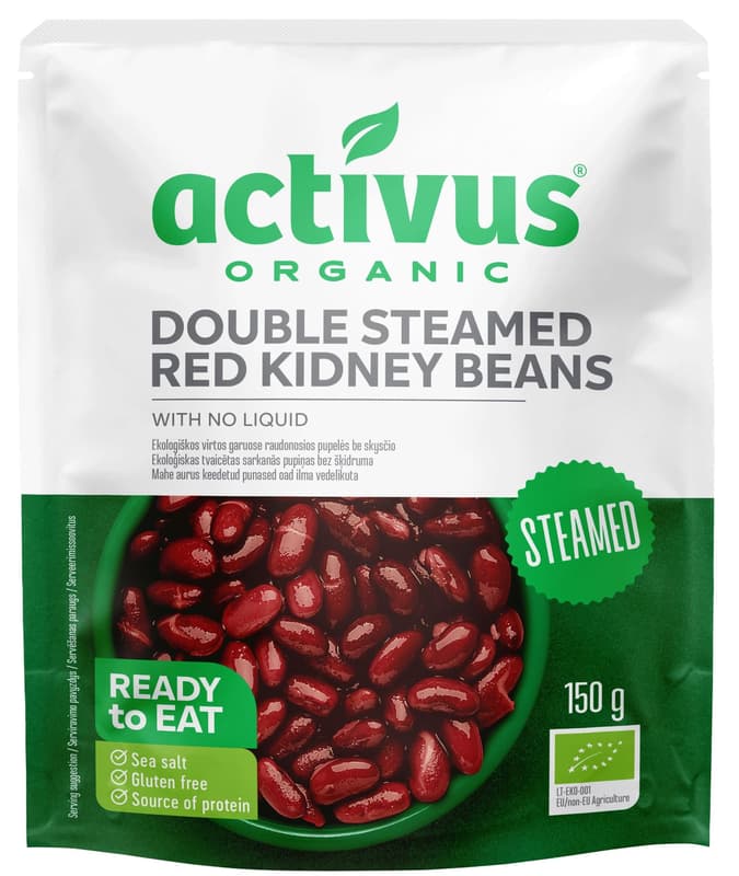 Activus BIO Red beans without pickle ready to eat