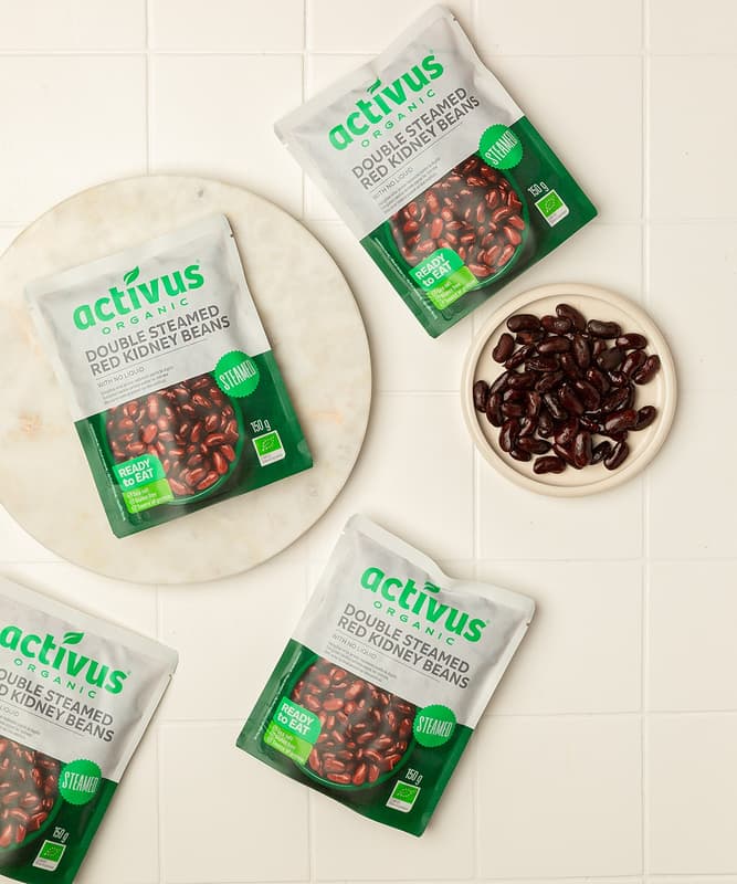 Activus BIO Red beans without pickle ready to eat