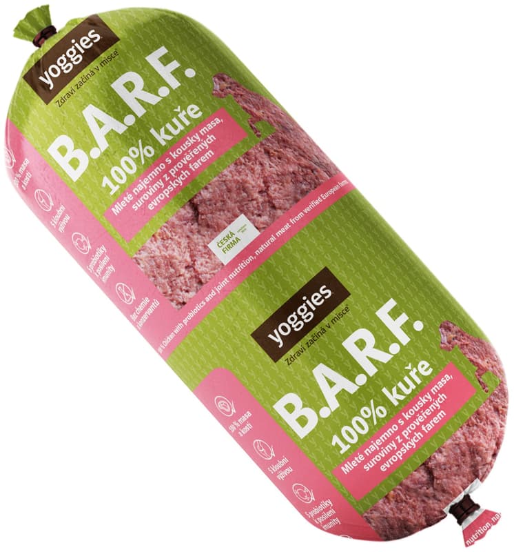 Yoggies B.A.R.F. 100% Turkey with Probiotics