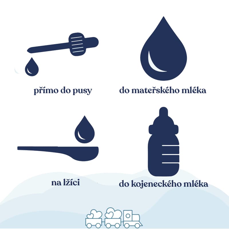 Kendamil Pro-comfort kapky pro děti – doplněk stravy s probiotiky