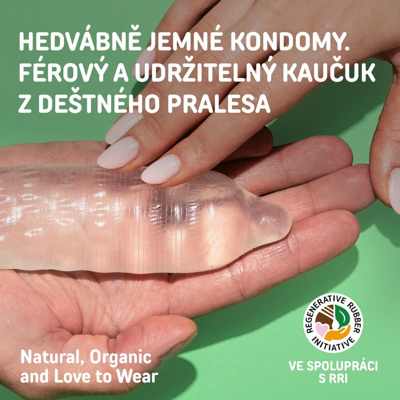 You+Me Macho Vegan kondomy se stimulujícími vroubky