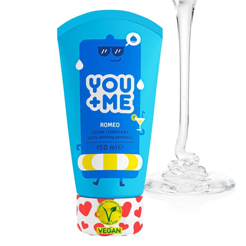 You+Me Romeo Vegan lubrikant s hydratačním účinkem panthenolu