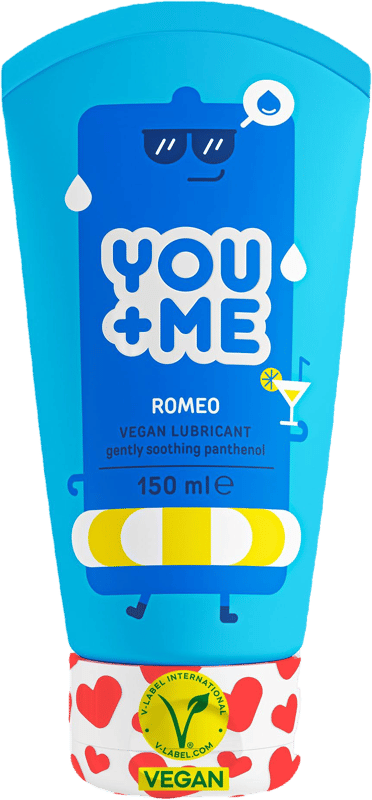 You+Me Romeo Vegan lubrikant s hydratačním účinkem panthenolu