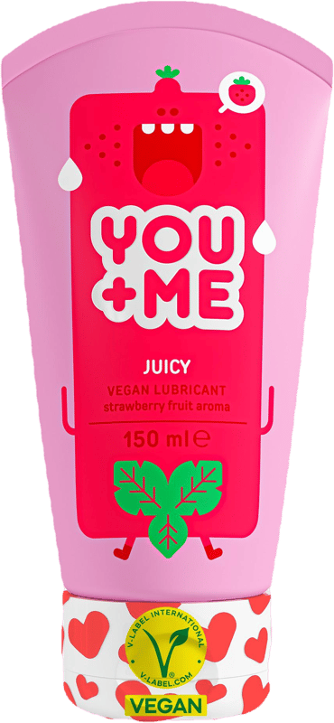 You+Me Juicy Vegan lubrikant s jahodovým aroma