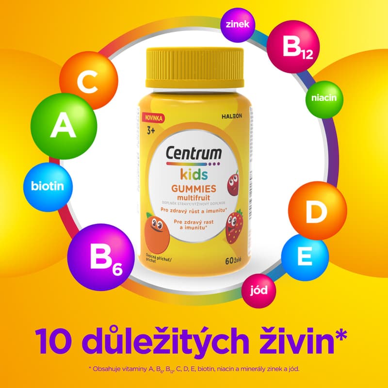 Centrum Kids Gummies multifruit jelly 60pcs