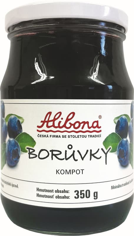 Alibona Borůvky kompot