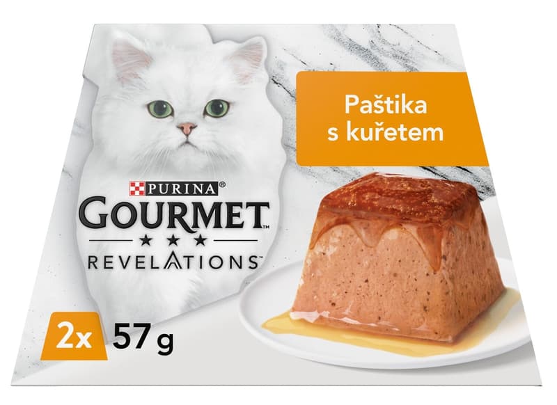 Gourmet Revelations chicken for cats 2×57 g