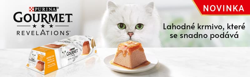Gourmet Revelations pro kočky losos paštika v omáčce 2×57 g