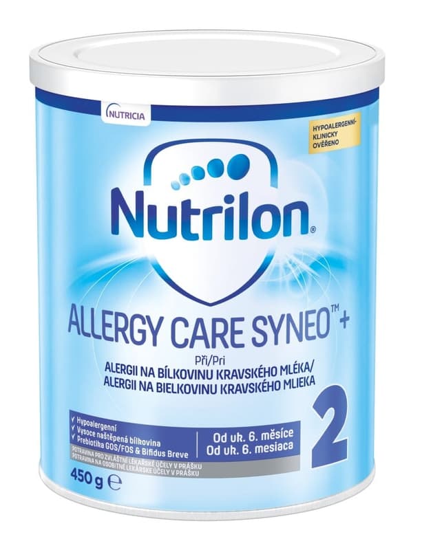 NUTRILON 2 ALLERGY CARE SYNEO + Prášek pro perorální roztok 1X450G