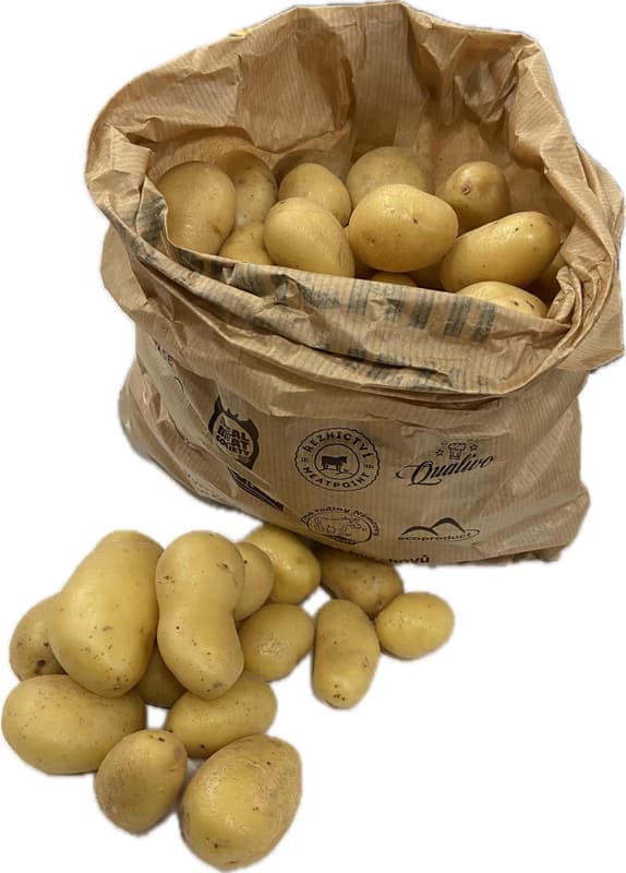Brambory grenaille, balení (prodej na váhu po cca 500 g)