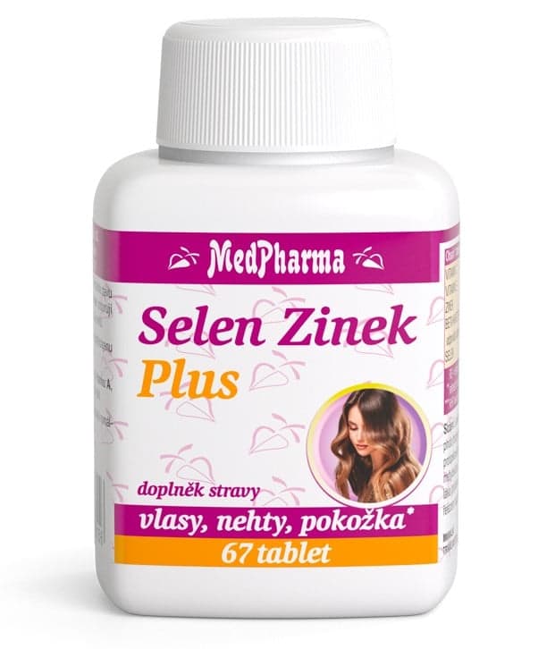 MedPharma Selen Zinek Plus tbl.67