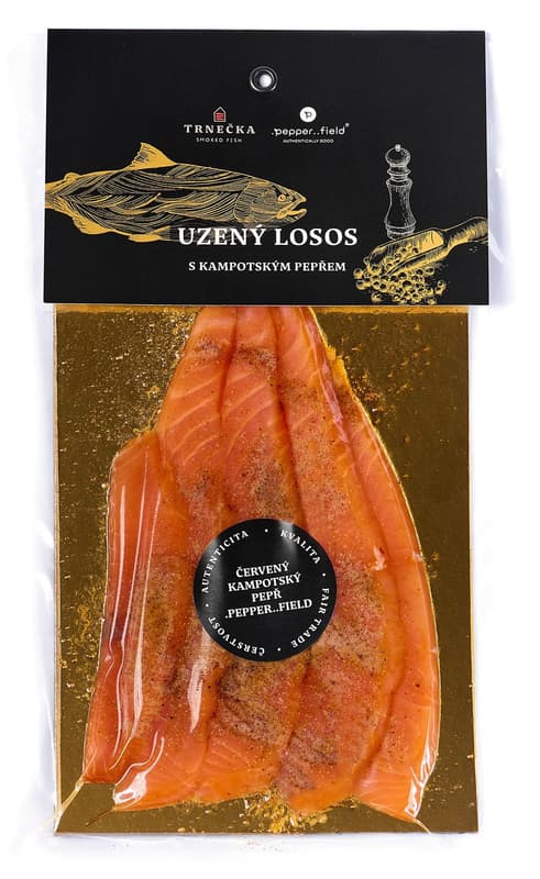 Trnečka Smoked Fish Salmon smoked with red kamport pepper