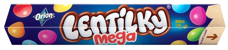 Orion Lentilky mega dražé z mléčné čokolády