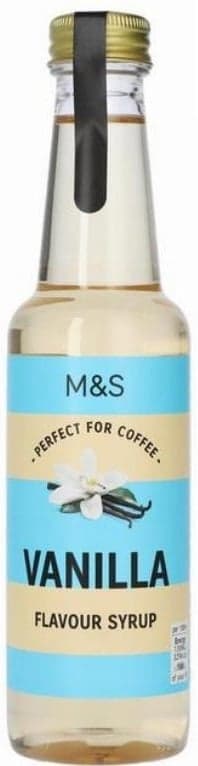 Marks & Spencer Vanilla Flavored Syrup