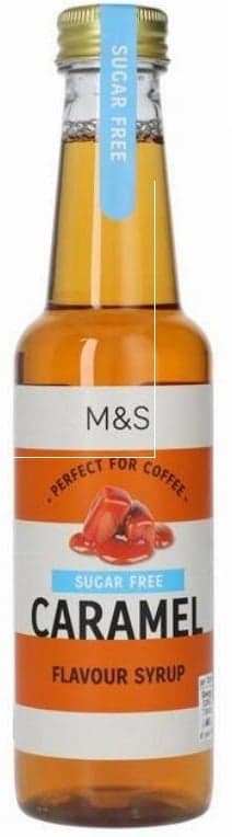 Marks & Spencer Caramel Flavored Syrup