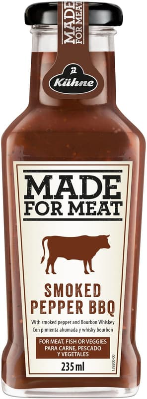 Kühne Made for Meat BBQ omáčka s uzeným pepřem