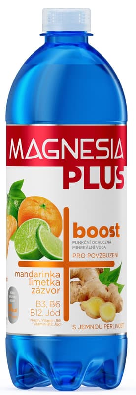 Magnesia Plus Boost tangerine, lime, ginger