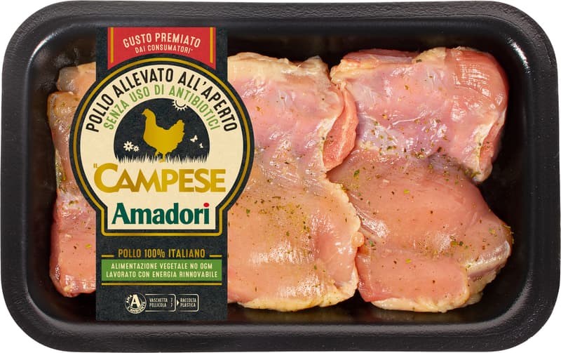 Amadori Campese boneless free range chicken thighs