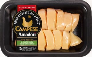 Amadori Campese chicken medallions from free-range breast fillets