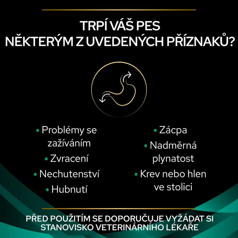 Pro Plan Veterinary Diets Gastrointestinal krmivo pro štěňata a dospělé psy