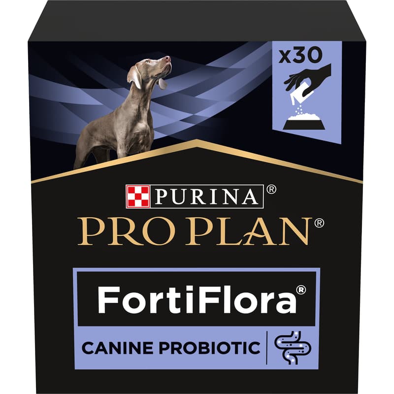   Pro Plan FortiFlora probiotic complementary food for puppies and adult dogs