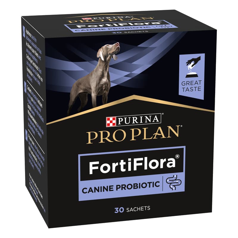   Pro Plan FortiFlora probiotic complementary food for puppies and adult dogs