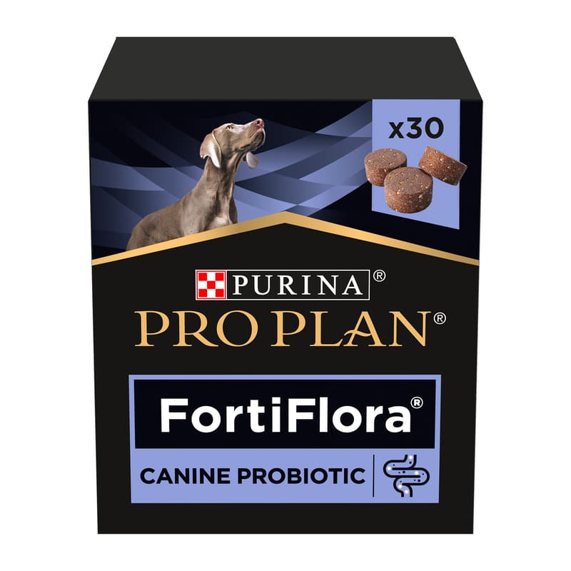 Pro Plan FortiFlora probiotikum pro psy žvýkací tablety 30 ks