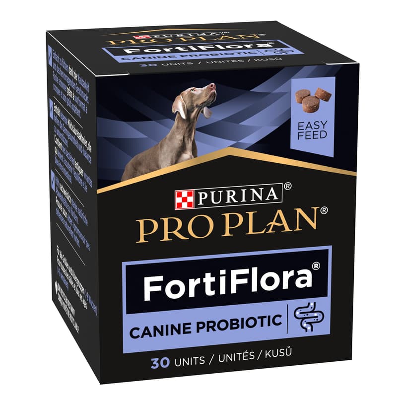 Pro Plan FortiFlora probiotikum pro psy žvýkací tablety 30 ks
