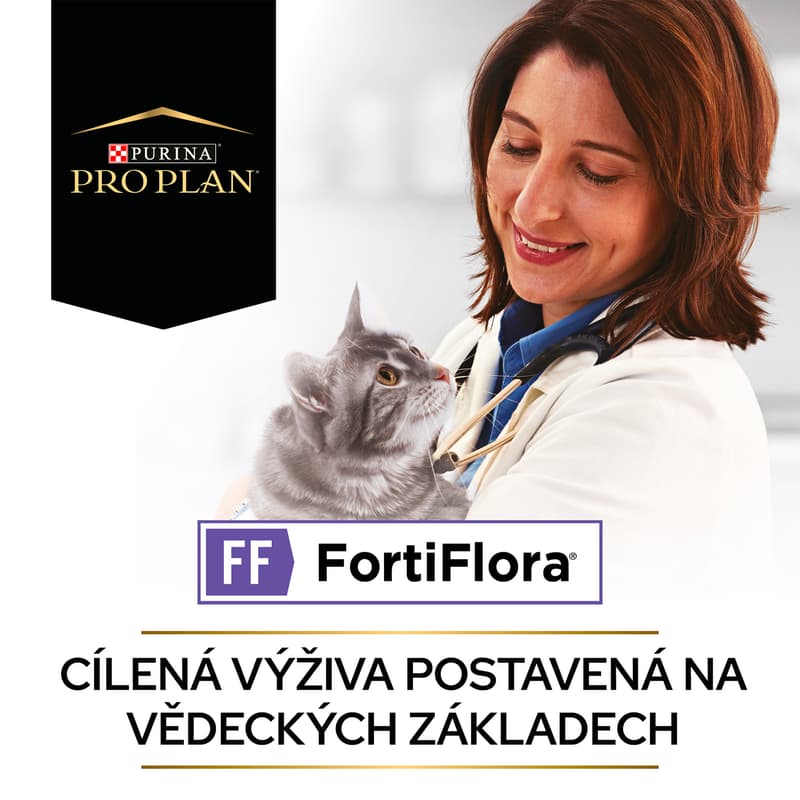 Pro Plan FortiFlora Veterinary Diets doplňkové krmivo pro kočky a koťata