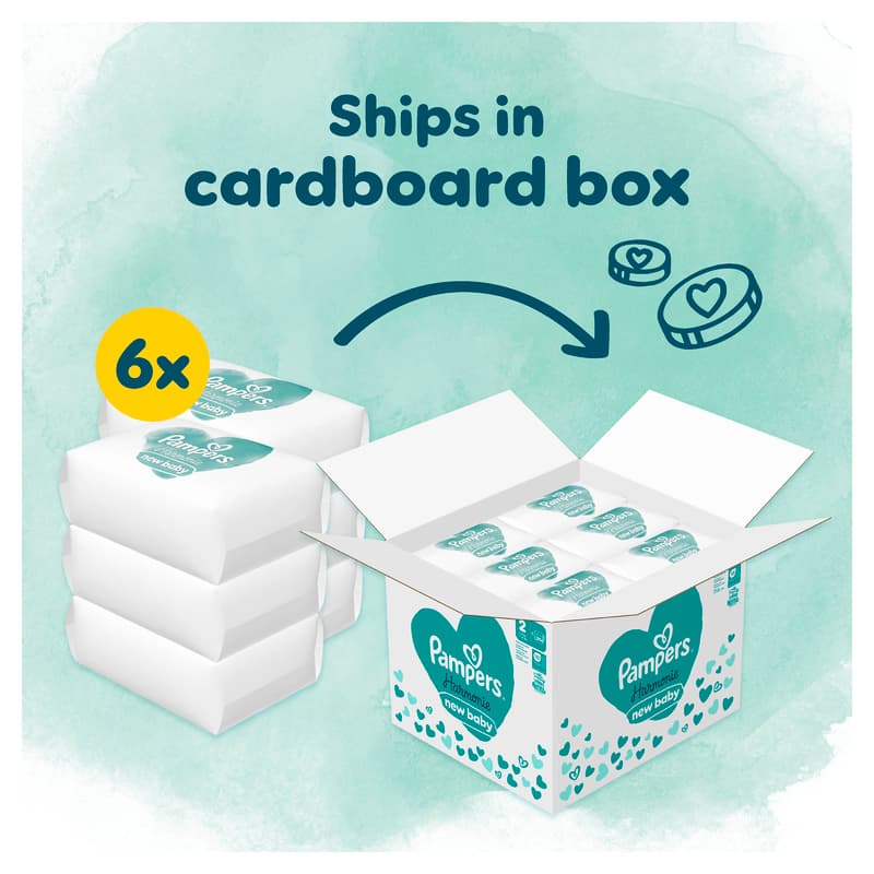 Pampers Harmonie Baby dětské plenky velikost 5 (11–16 kg)